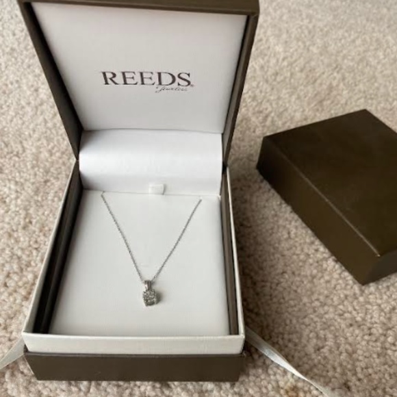 Reeds Jewelry Reeds Diamond Necklace Barley Worn Poshmark